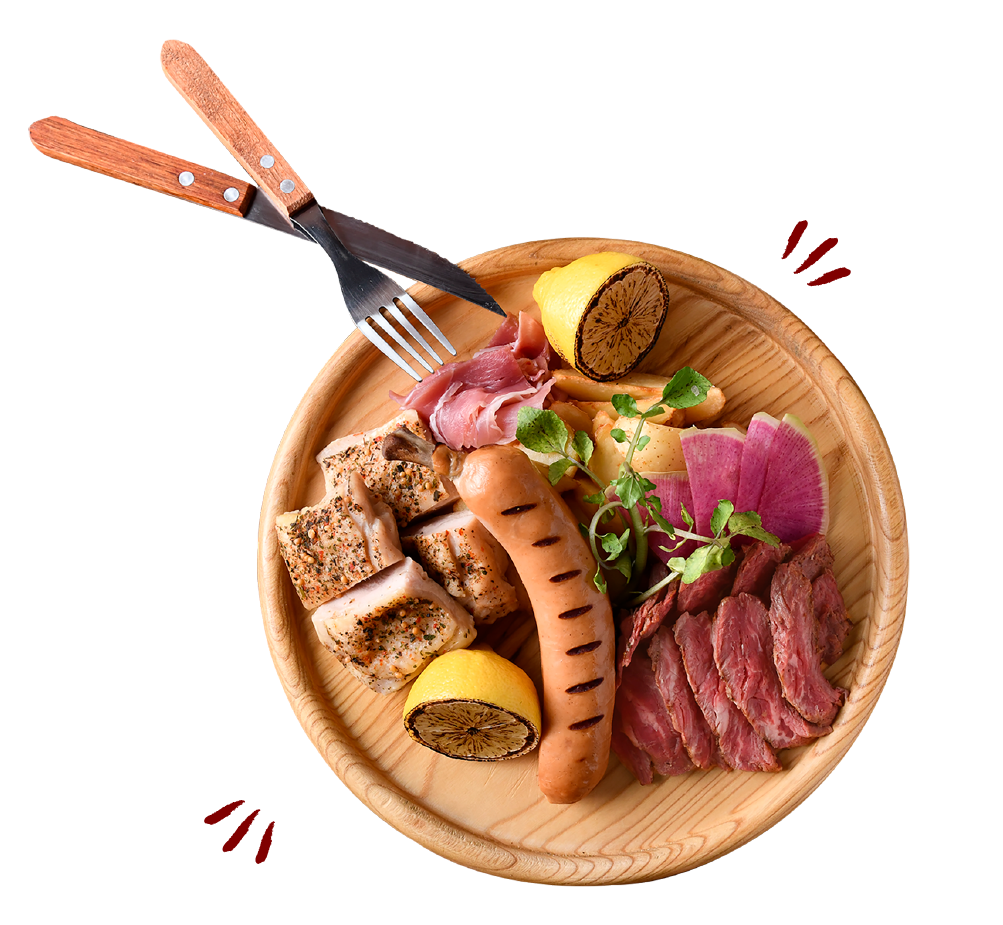 GABURICOプレート 〜肉盛り合わせ〜 GABURICO Meat plate