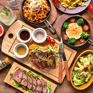 《肉バル堪能コース》2時間飲み放題付！全7品