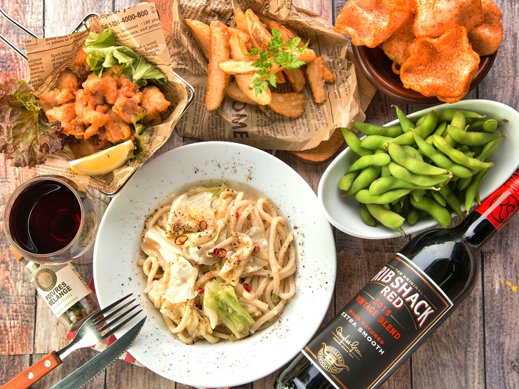 《楽カジュコース》2時間飲み放題付！全5品/日～木