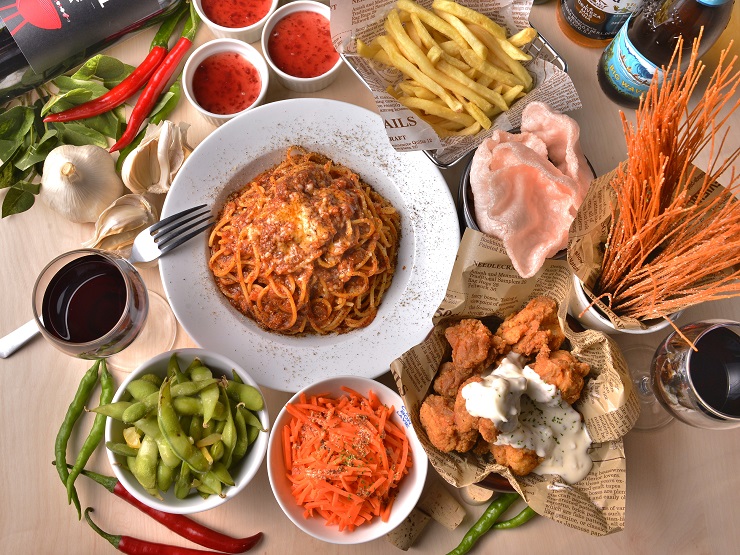 《ライトコース》2時間飲み放題付！全7品/日～木