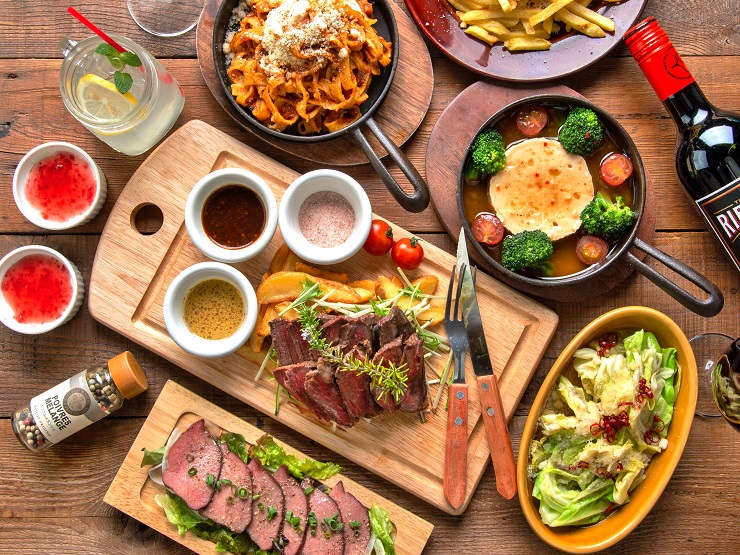 《肉バル堪能コース》3時間飲み放題付！全7品/日～木