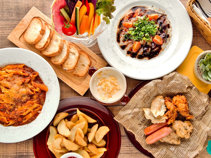 ■LUNCH■《ランチ限定！食べ放題コース》★スープ＆ドリンク飲み放題付★2時間1980円