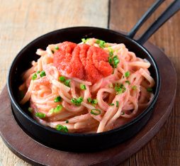たっぷり明太子パスタ